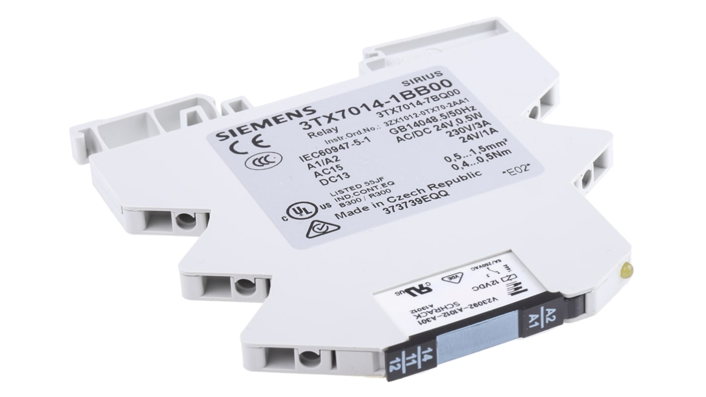 Siemens Solid State Interface Relay, DIN Rail Mount