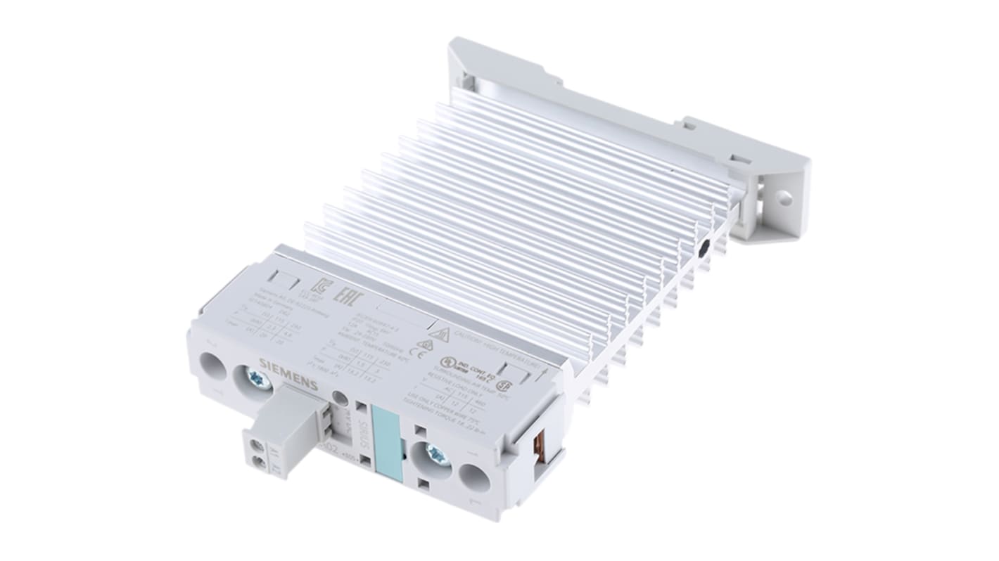 Siemens 3RF2 Series Solid State Relay, 20 A Load, DIN Rail Mount, 230 V ac Load, 24 V dc Control