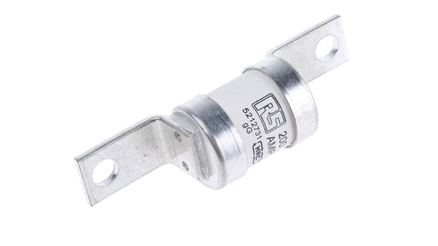RS PRO 200A British Standard Fuse, A4, 415V ac, 93.7mm