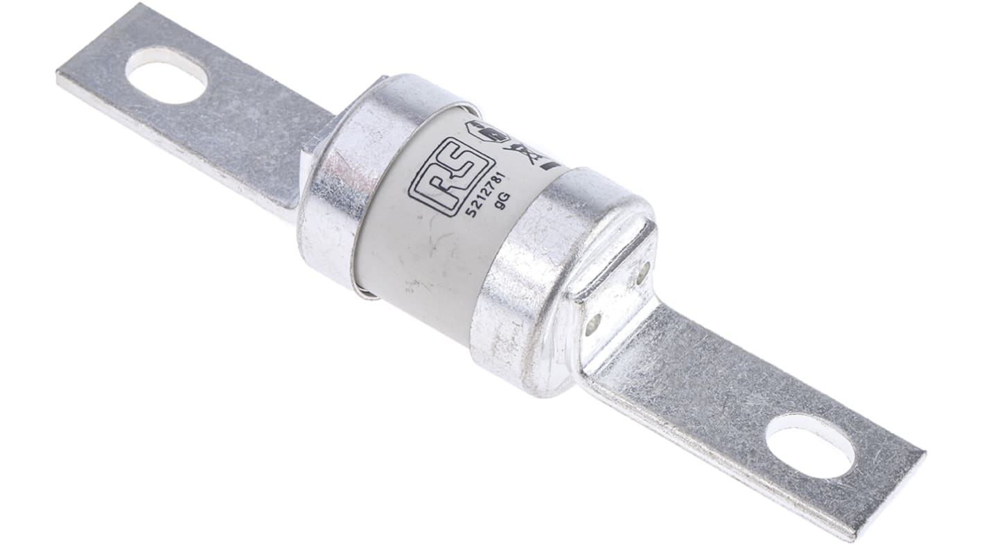 RS PRO 250A British Standard Fuse, B3, 415V ac, 111mm