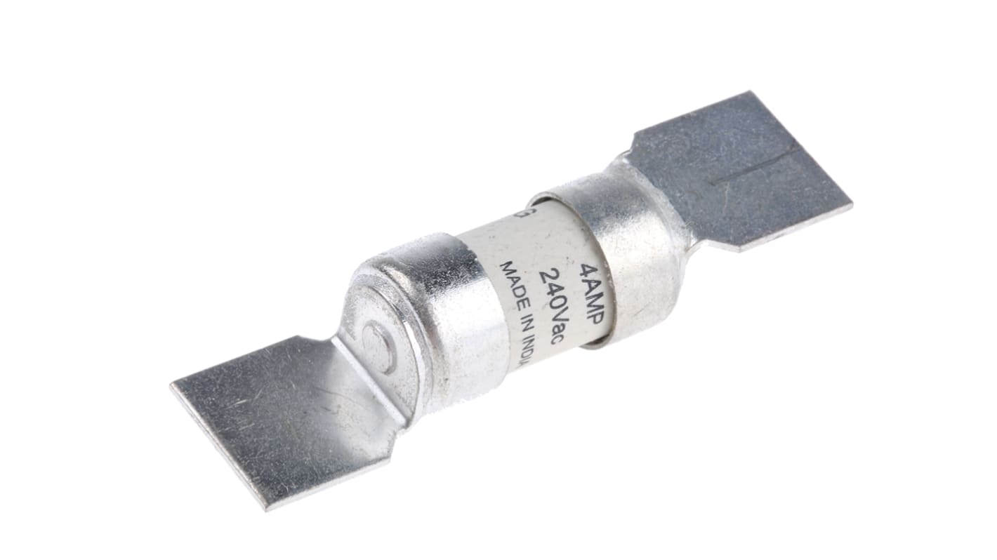 RS PRO 4A British Standard Fuse, E1, 240V ac