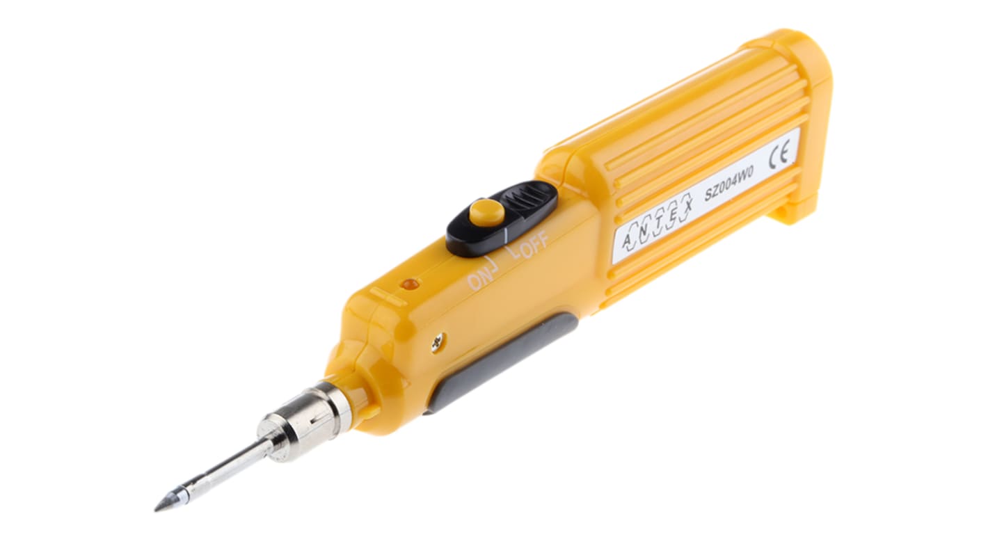 Antex Electronics Battery Soldering Iron, 4.5V, 6W