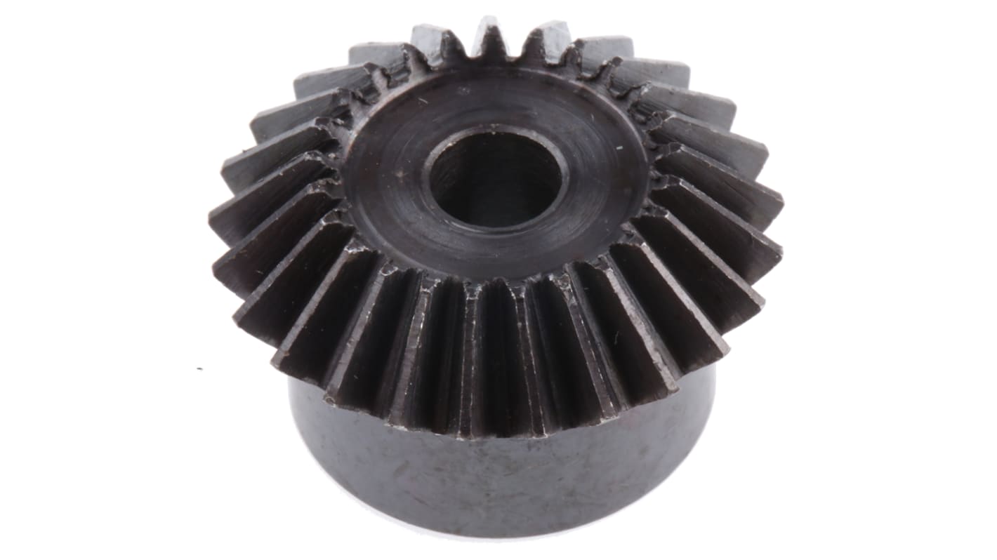 RS PRO Steel Mitre Gear, 6mm Bore, 25 Teeth, 1 Module