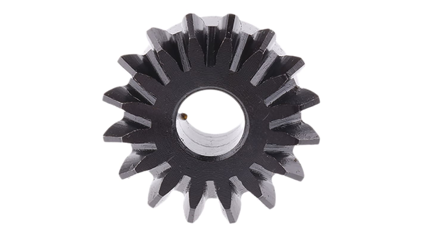 RS PRO Steel Mitre Gear, 8mm Bore, 16 Teeth, 1.5 Module