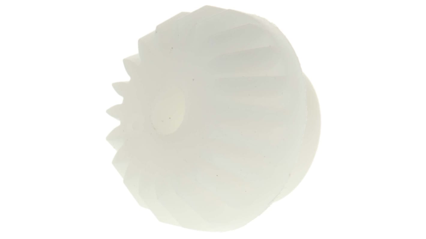 Engrenage conique RS PRO en POM 20 dents , pas de 0.8mm, angle de 20°, alésage 4mm