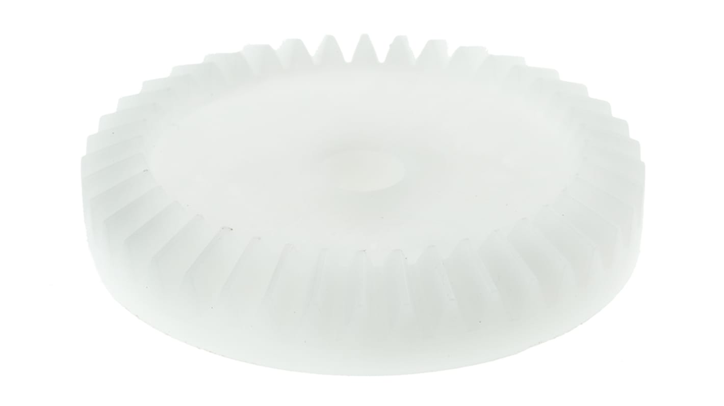 RS PRO POM Bevel Gear, 6mm Bore, 40 Teeth, 1 Module