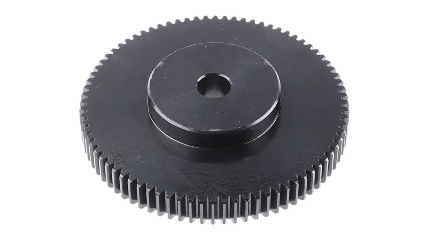 Rs pro steel 80 teeth spur gear 1 5 module 15mm bore diam 120mm