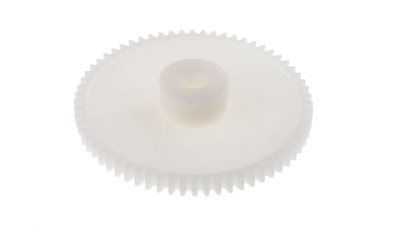 Pignon RS PRO module 0.8, 64 dents , alésage de 6mm en POM