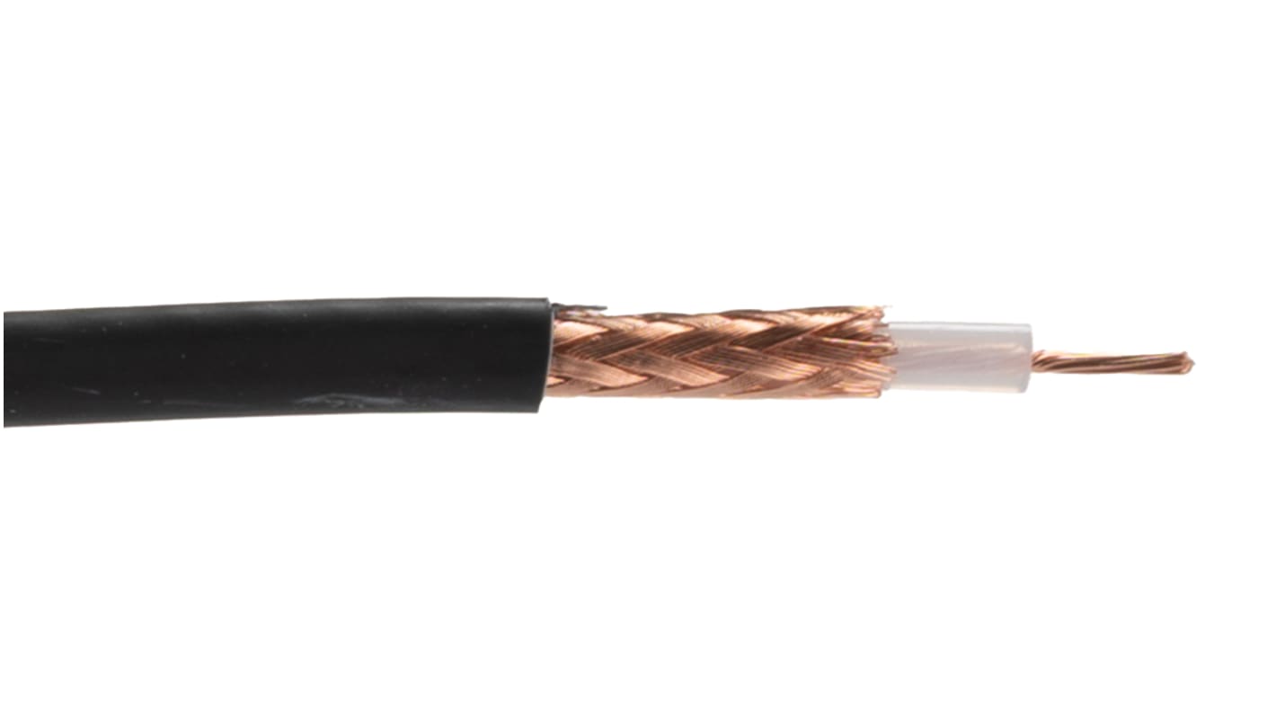Belden URM76NH Series, 100m, URM76 Coaxial, Unterminated50 Ω