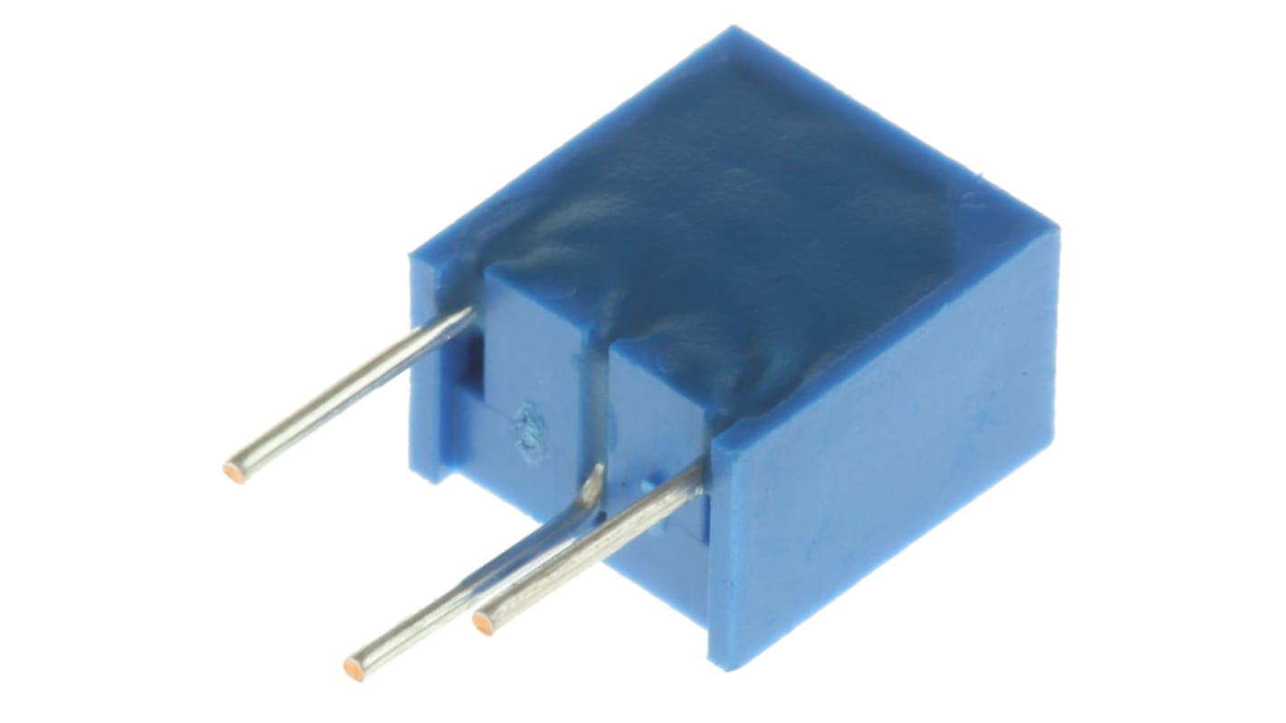 Potenziometro trimmer Bourns, 2kΩ, 12 giri, Regolazione dall'alto, Su foro