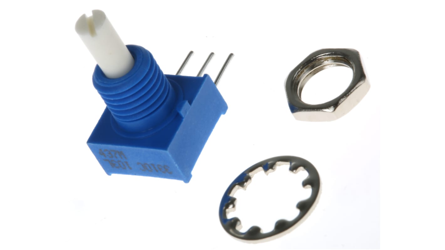 Potencjometr 10kΩ typ Obrotowy Bourns średnica wału 3,18 mm 0.25W długość wału 12.7mm