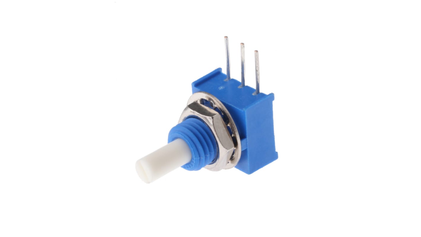 Bourns 3310C Series Conductive Plastic Potentiometer with a 3.17 mm Dia. Shaft, 20kΩ, ±20%, 0.25W, ±1000ppm/°C