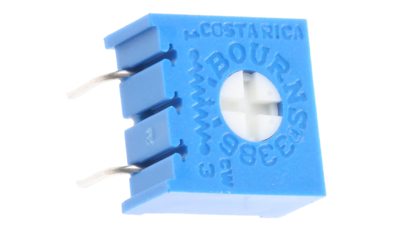 Potencjometr dostrojczy 100kΩ THT 0.5W Regulacja górna 3,05 mm