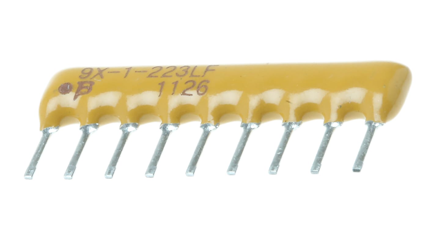 Drabinka rezystorowa ±2% 22kΩ Bussed, 8 x, 1.13W SIP Bourns