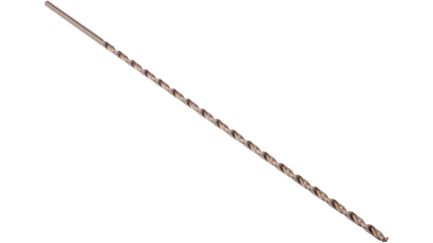 RS PRO HSS Twist Drill Bit, 3.5mm Diameter, 250mm Overall