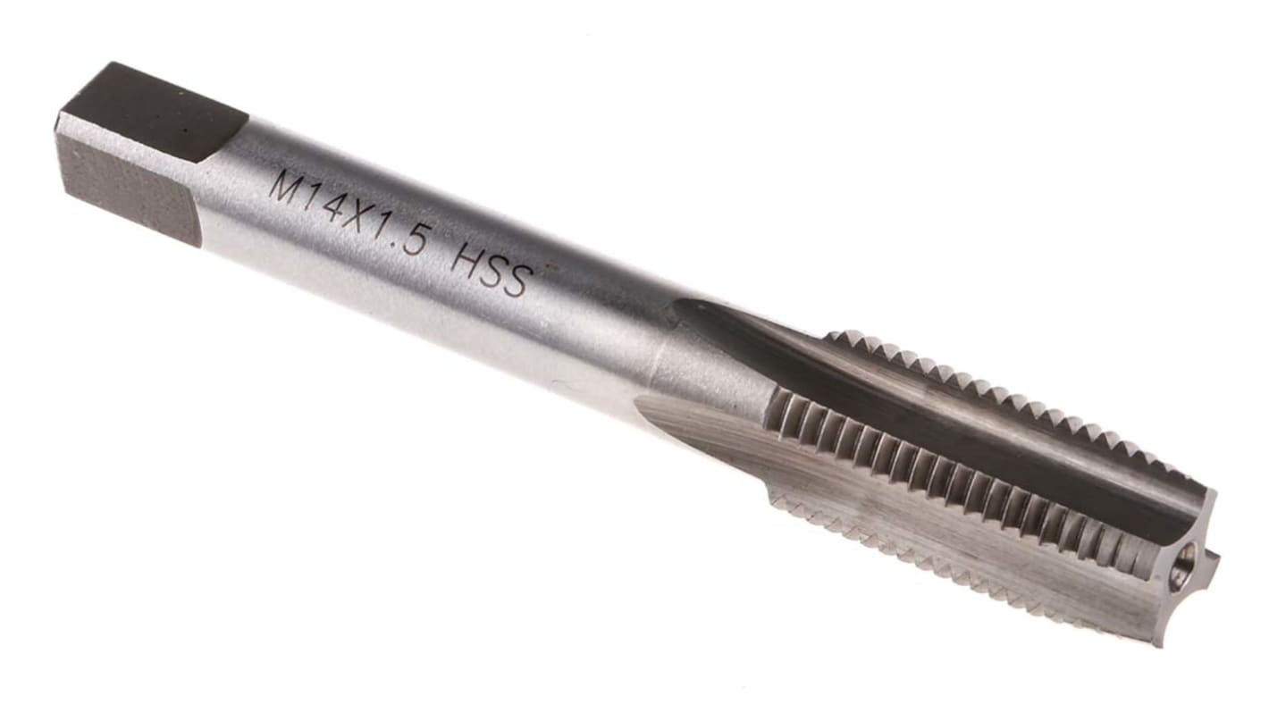 RS PRO ねじタップ, M14, ピッチ:1.5mm, HSS