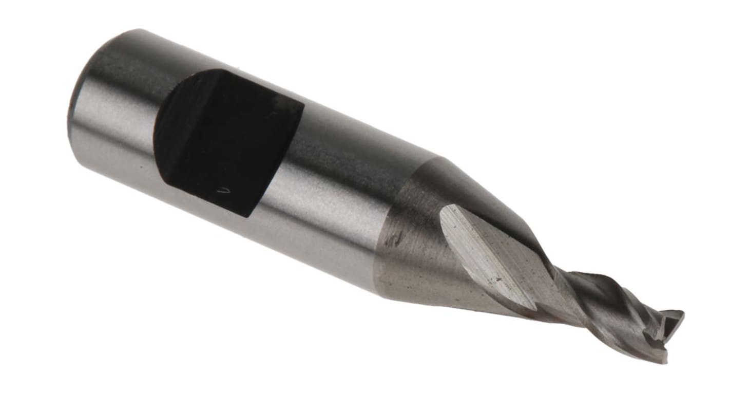 RS PRO End Mill, 2.5mm Cutter, HSCo, 6 mm Shank, 4mm Cut