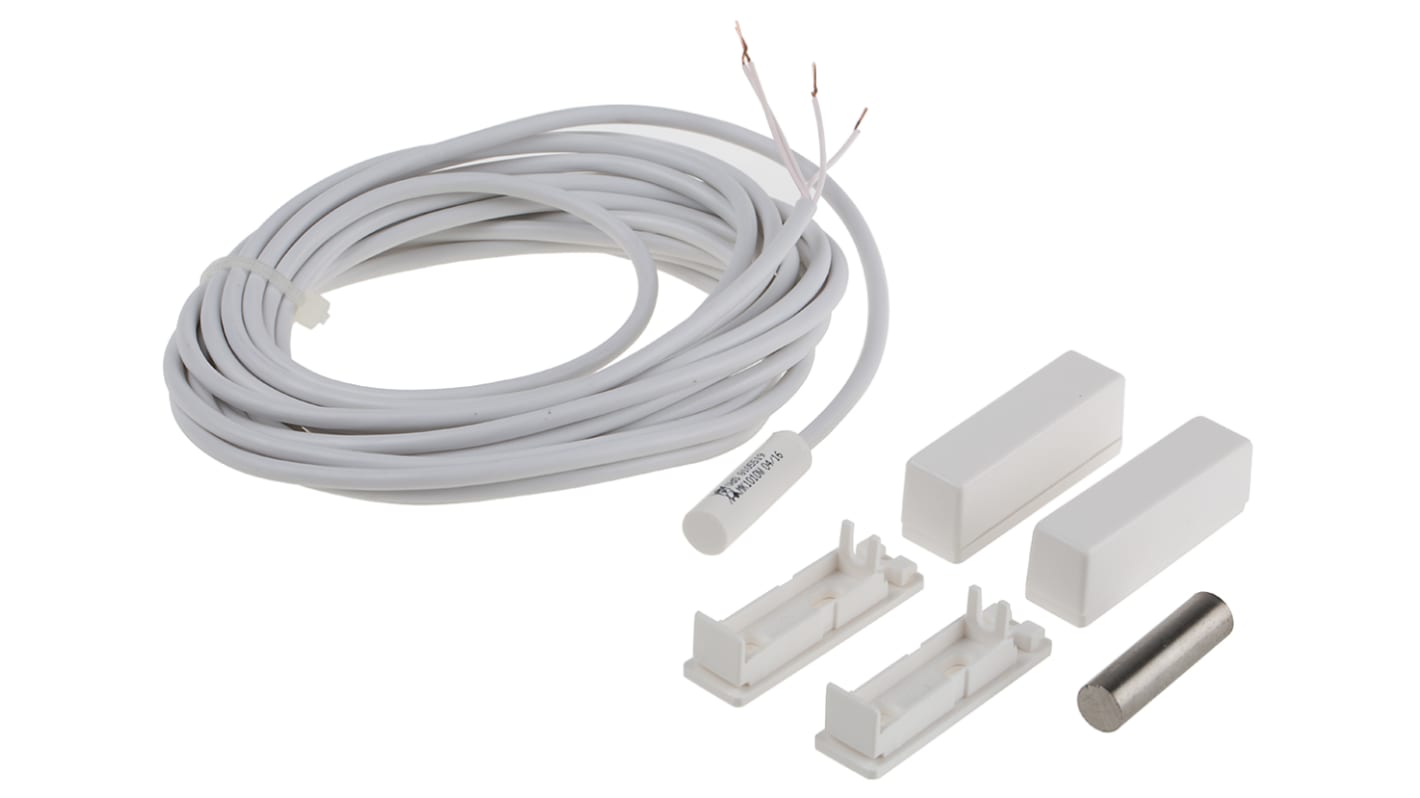 ABUS Rectangular Reed Switch, NC, 24V, 200mA