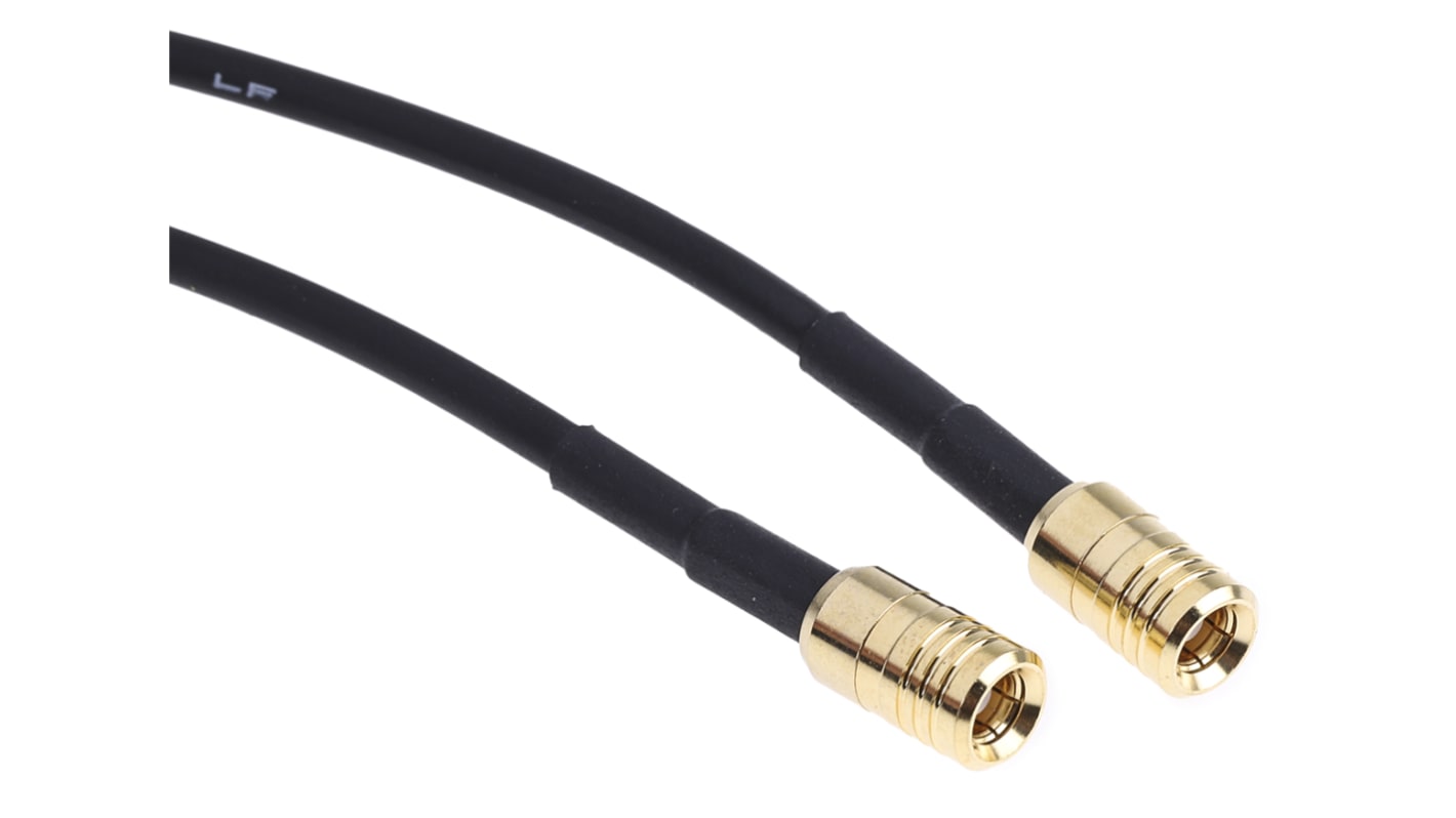 RS PRO Male SMB to Male SMB, 1m, RG174 Coaxial, Terminated50 Ω