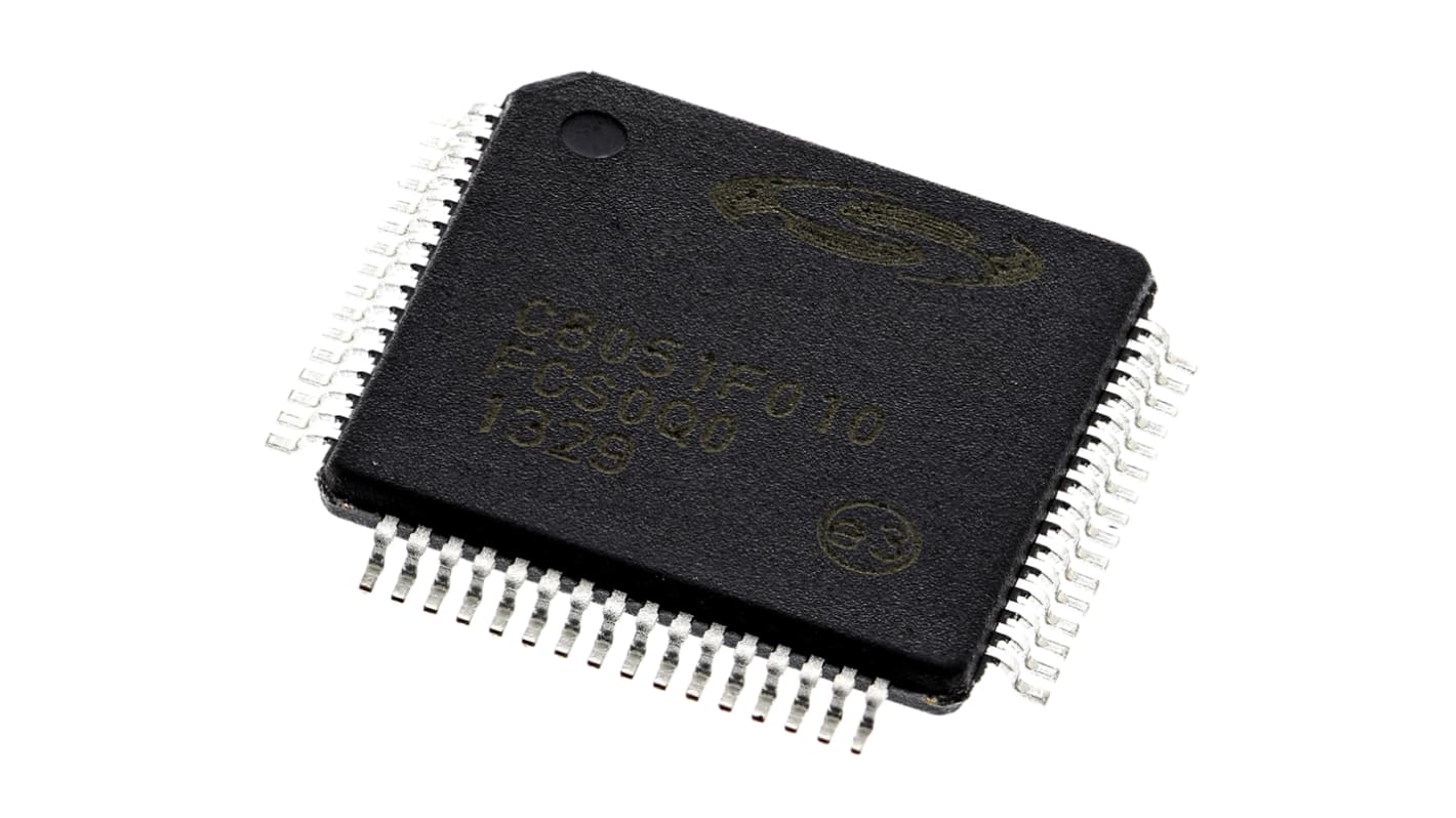 Silicon Labs マイコン C8051F, 64-Pin TQFP C8051F010-GQ