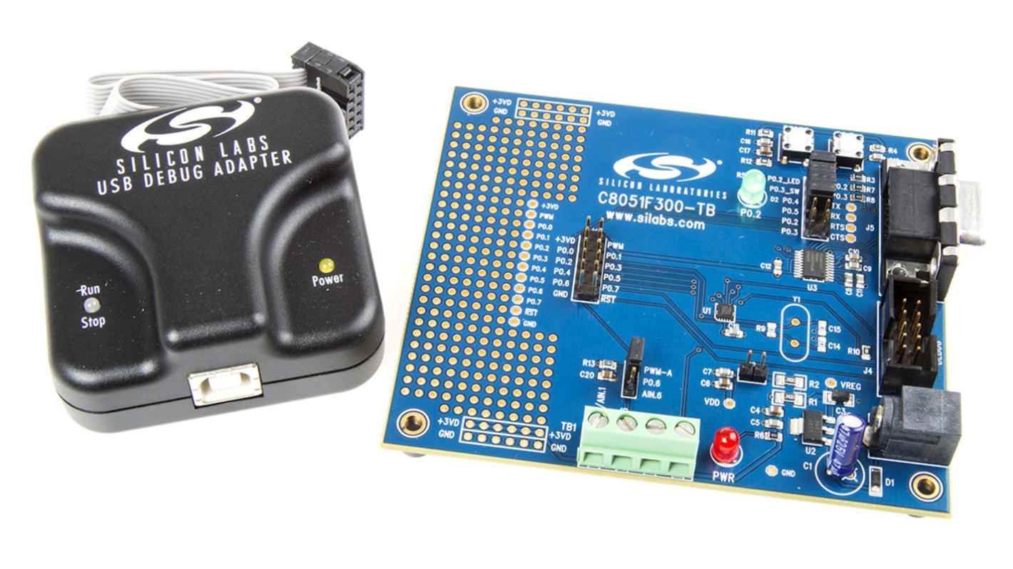 Silicon Labs MCU Development Kit C8051F300DK