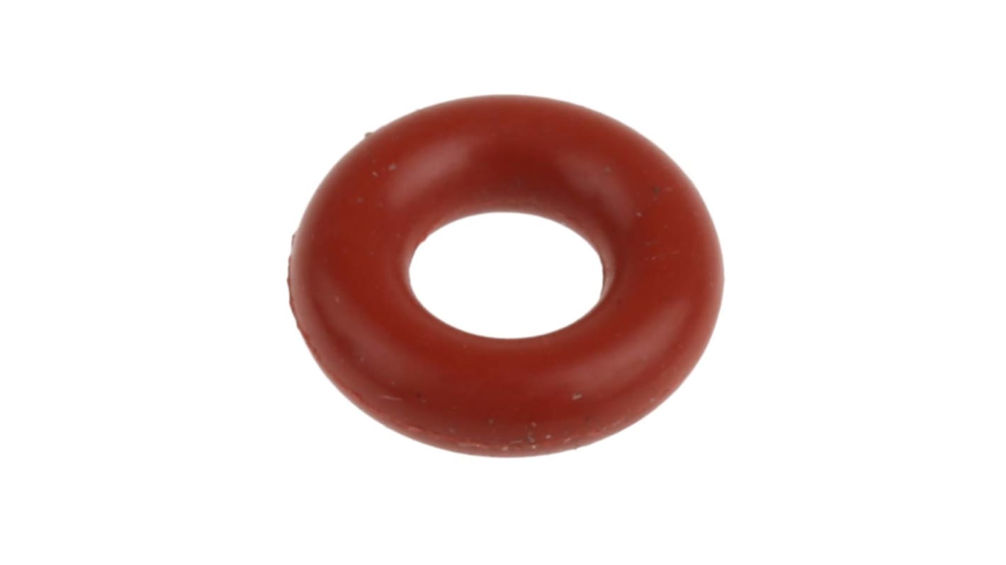 RS PRO Silicone O-Ring O-Ring, 2.9mm Bore, 1/4in Outer Diameter