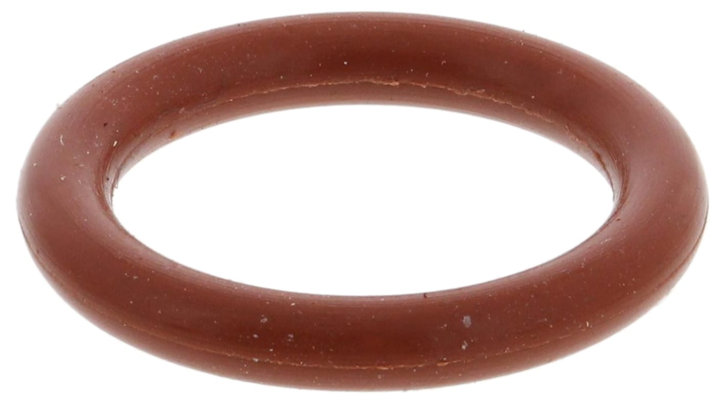 RS PRO Silicone O-Ring O-Ring, 9.25mm Bore, 1/2in Outer Diameter
