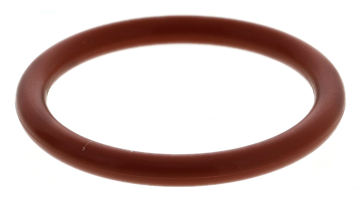RS PRO Silicone O-Ring O-Ring, 29.75mm Bore, 1 7/16in Outer Diameter