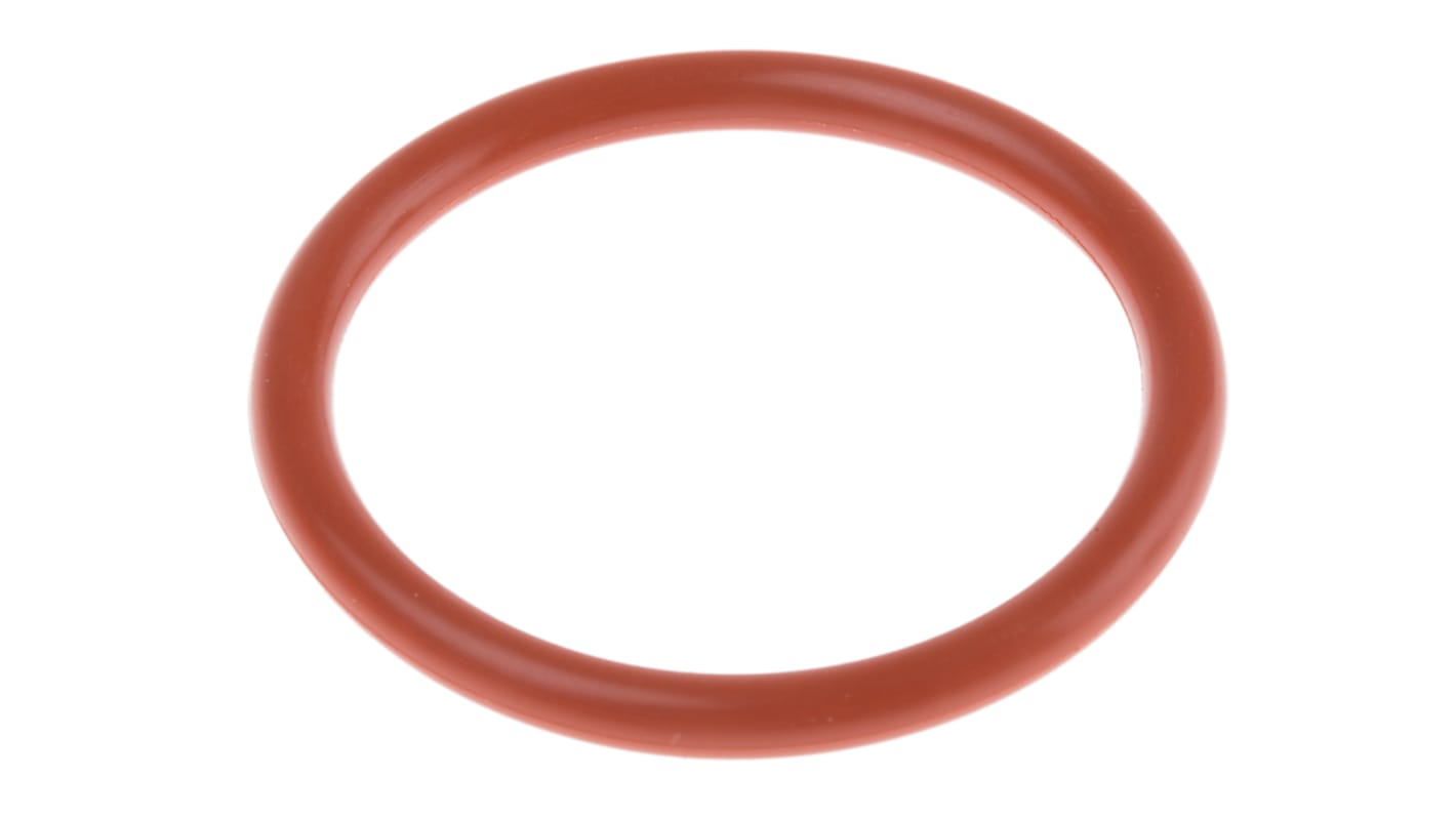 RS PRO Silicone O-Ring O-Ring, 32.92mm Bore, 1 9/16in Outer Diameter