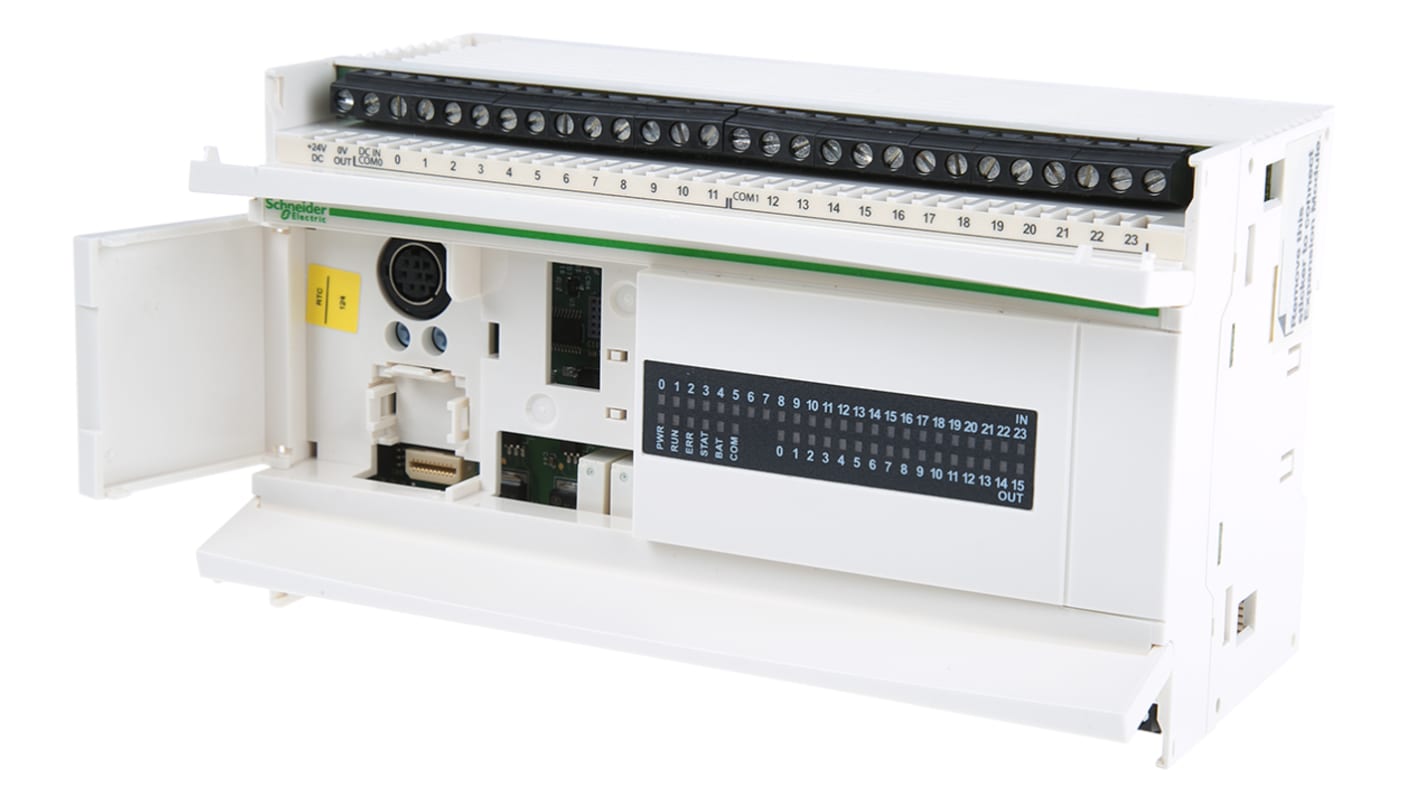 Schneider Electric Twido Series Logic Module, 100 → 240 V ac Supply, Relay, Transistor Output, 24-Input, Sink,