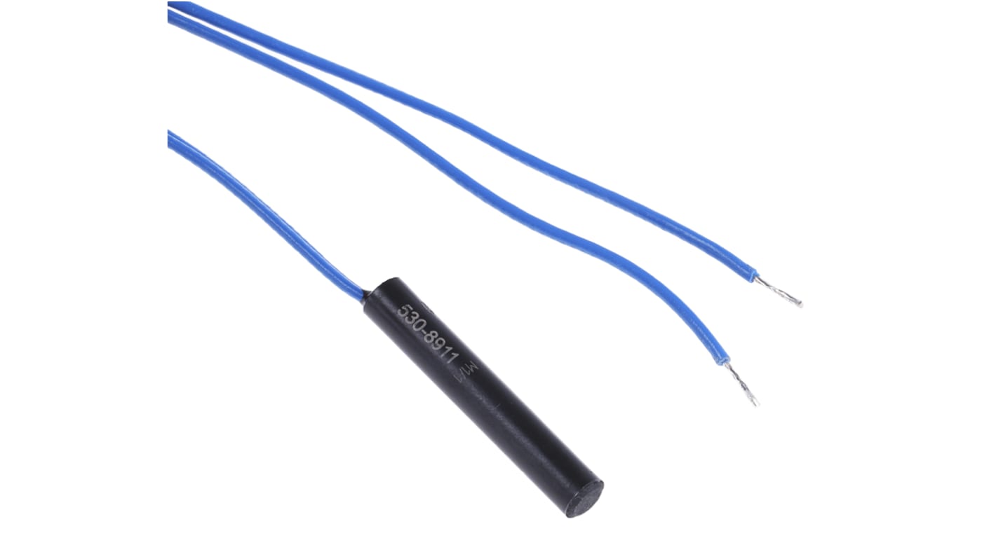 RS PRO 干簧管, 圆柱状, 最大直流180V, 最大1.5A, SPST, 常开, 导线端接