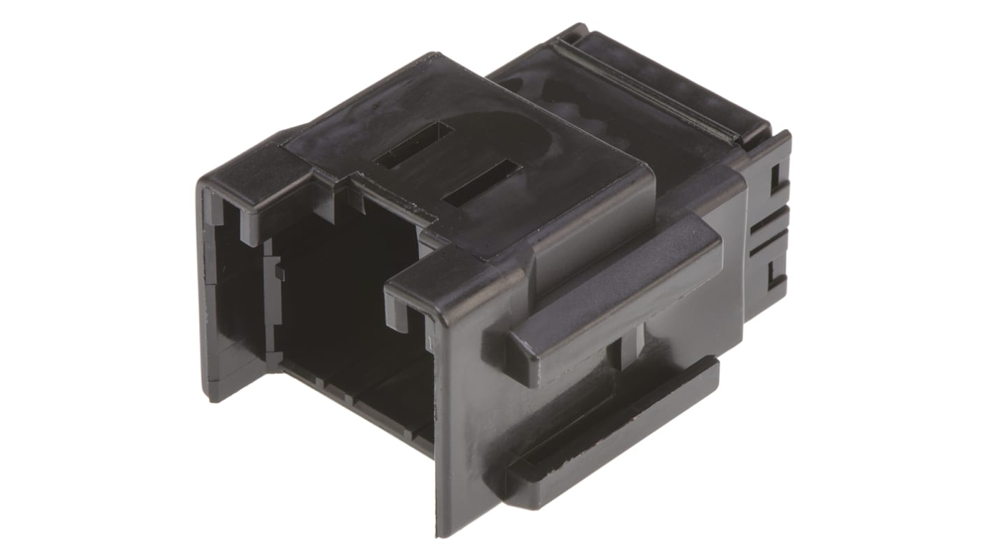 Carcasa de conector TE Connectivity 174058-2, Serie MULTILOCK 040, paso: 2.5mm, 12 contactos, 2 filas, Recto, Hembra