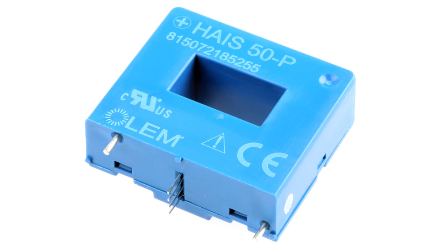 Transformador de corriente LEM HAIS, entrada 150A, ratio: 150:1