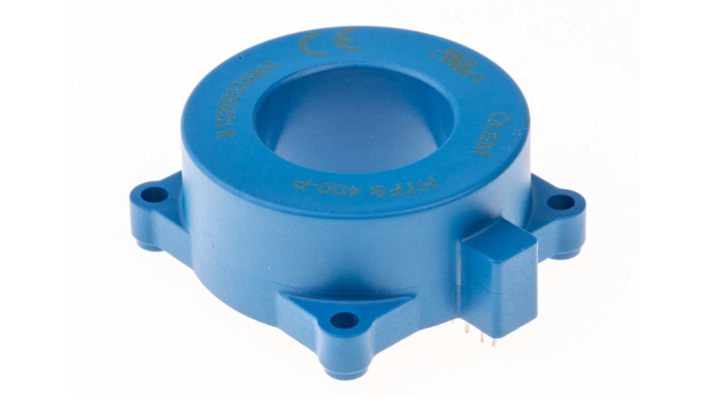LEM 电流变换器, 开路传感器, 600A输入, 电流比600:1, 5 V电源, PCB（印刷电路板）安装, 22mm孔, HTFS系列