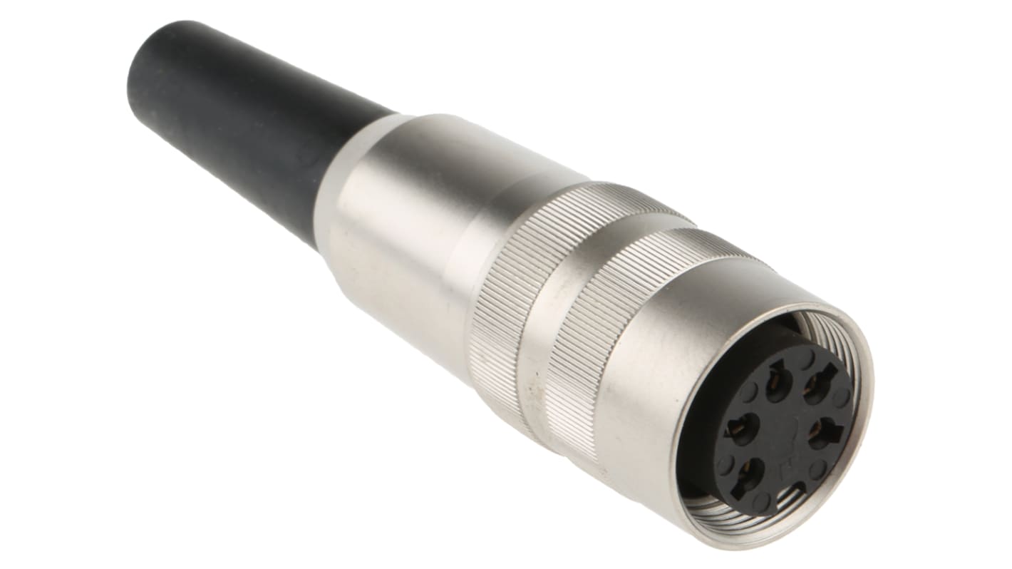 Connettore DIN Lumberg, serie KV, 5 poli, Femmina, IP40, 5A, 250 V c.a., DIN EN 60529