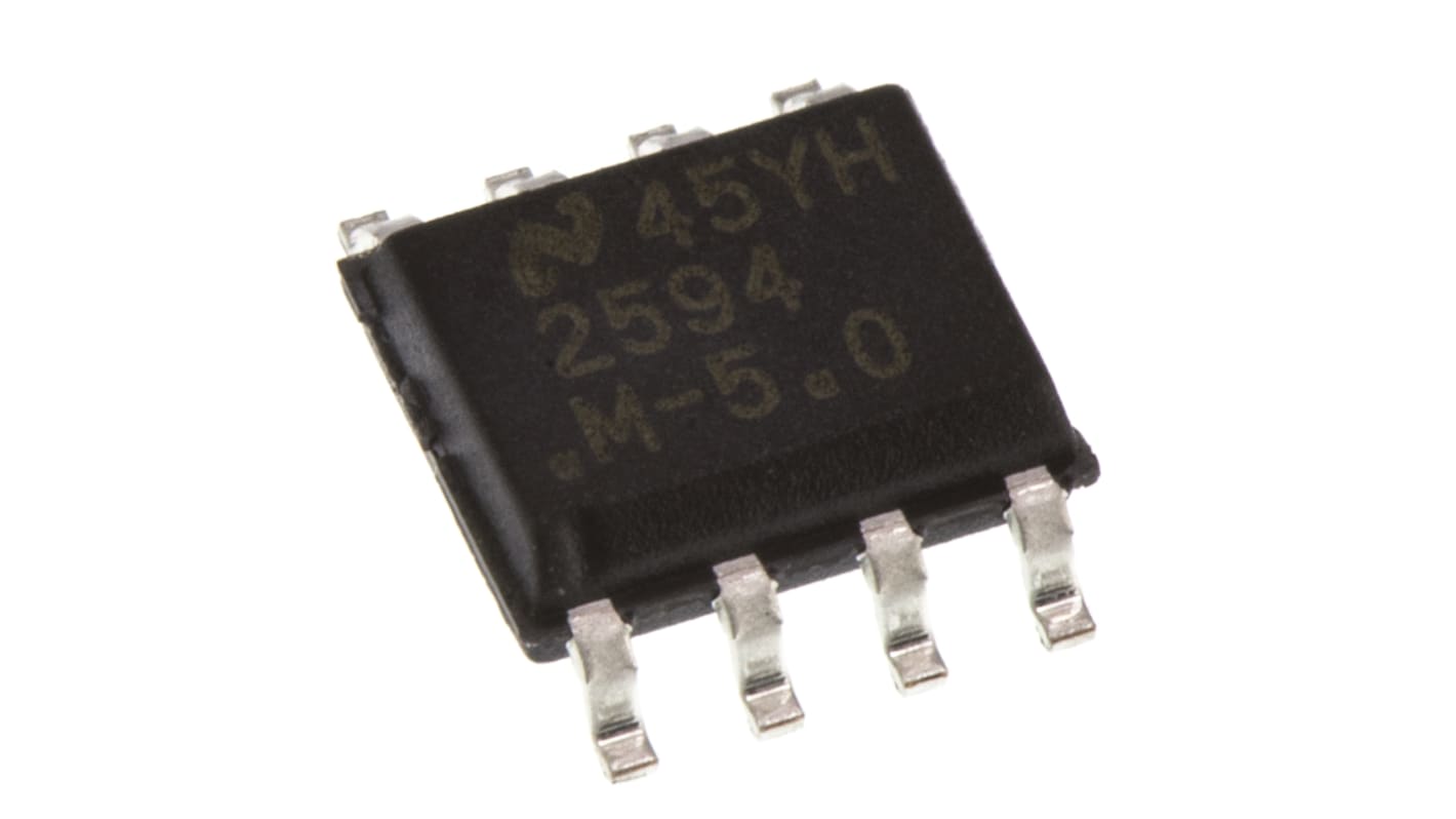 Texas Instruments, LM2594M-5.0/NOPB Step-Down Switching Regulator, 1-Channel 500mA 8-Pin, SOIC