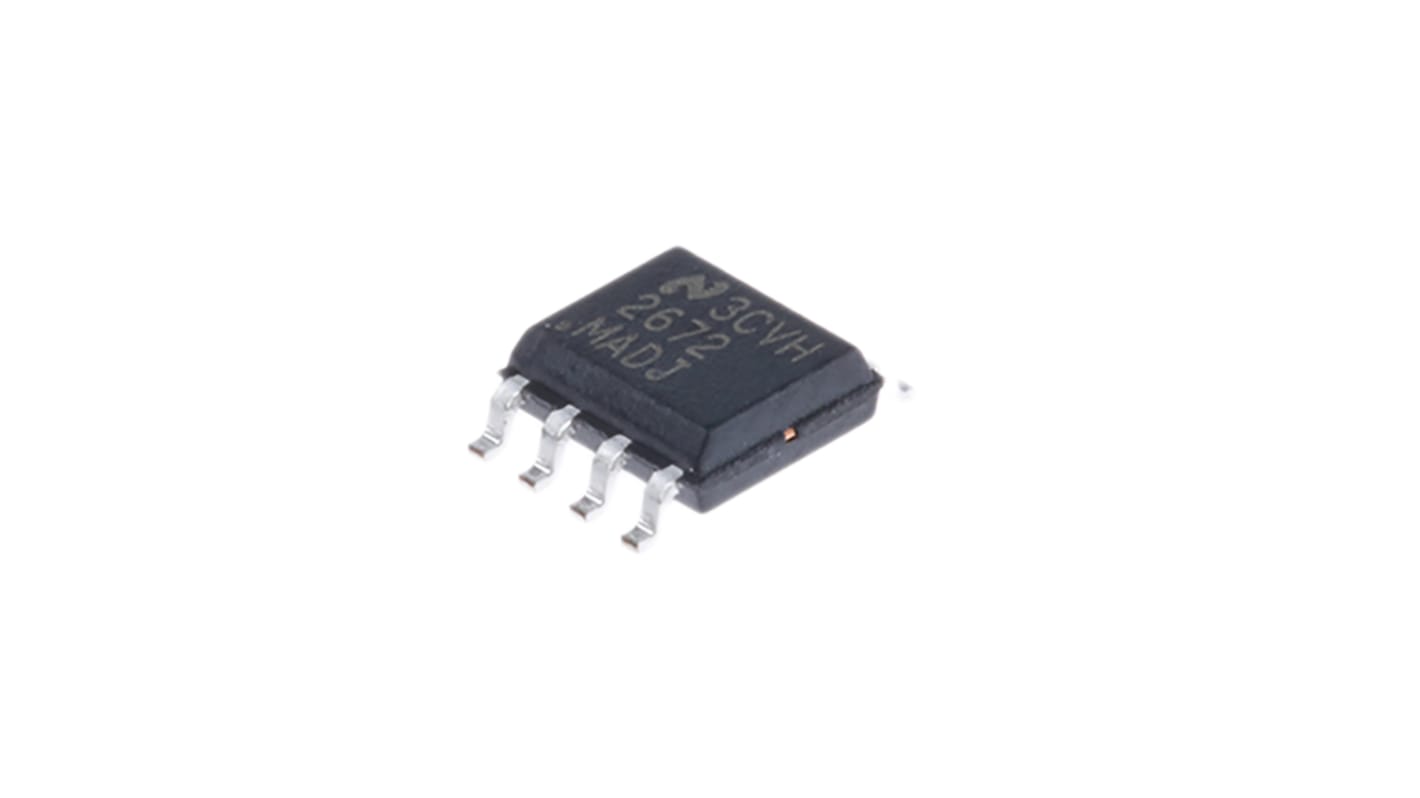 Texas Instruments, LM2672M-ADJ/NOPB Step-Down Switching Regulator, 1-Channel 1A Adjustable 8-Pin, SOIC