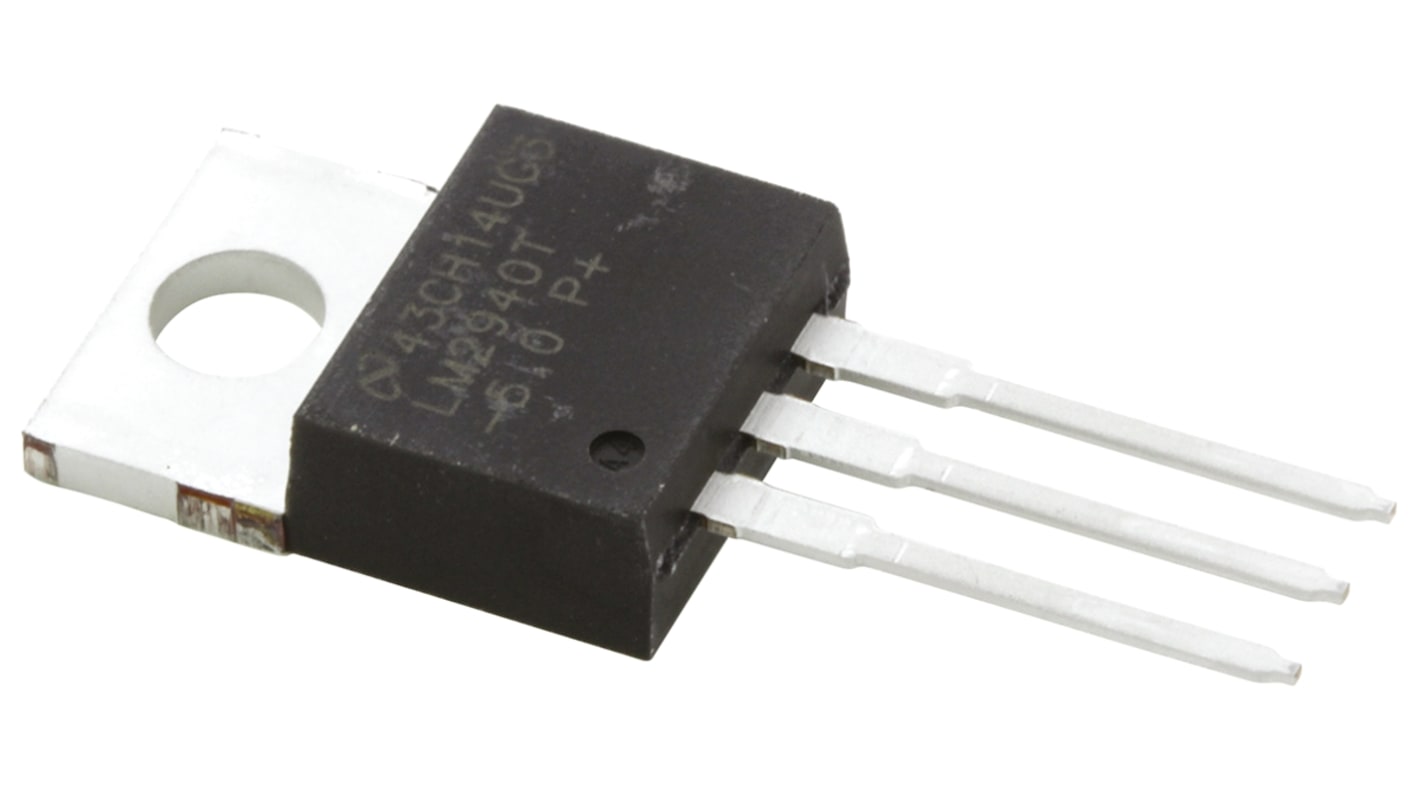 Texas Instruments LDO稳压芯片, 5 V输出, 1A最大输出, 单路输出, TO-220, 通孔, 3针