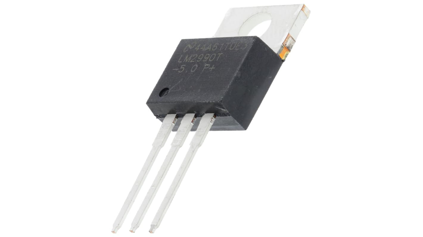 Texas Instruments LDO稳压芯片, -5 V输出, 1A最大输出, 单路输出, TO-220, 通孔, 3针