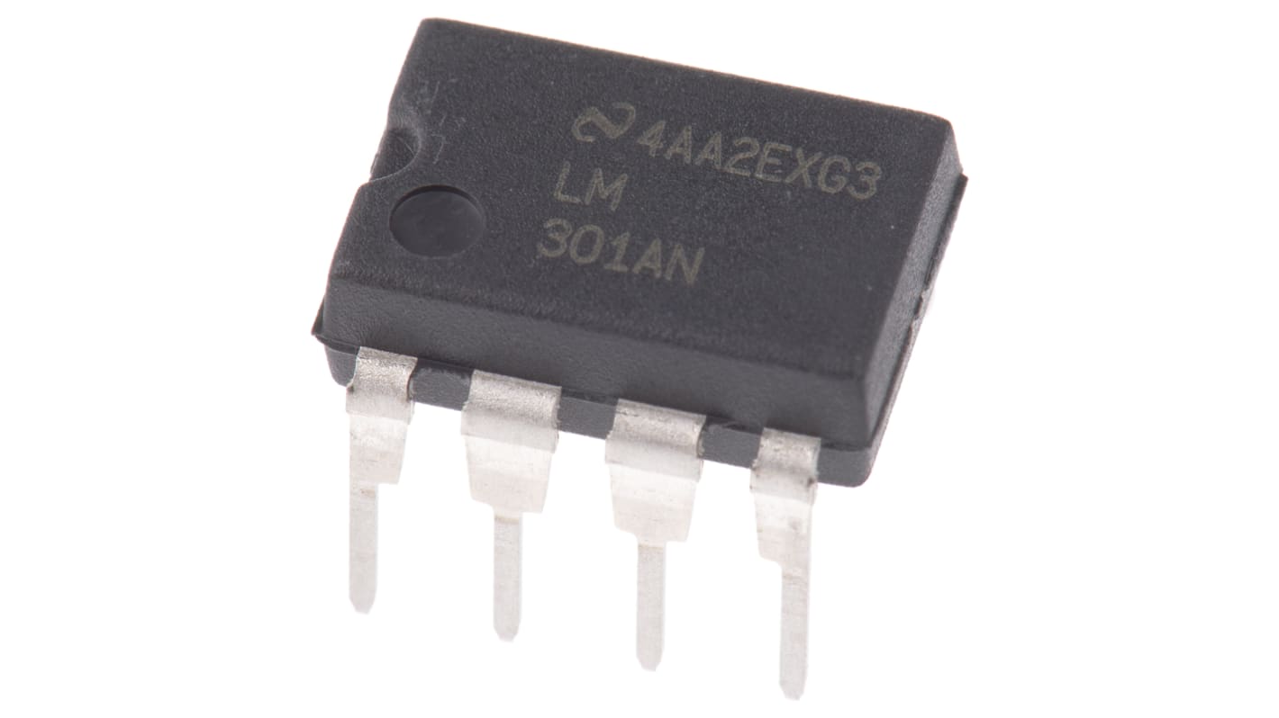 LM301AN/NOPB Texas Instruments, Op Amp, 8-Pin MDIP