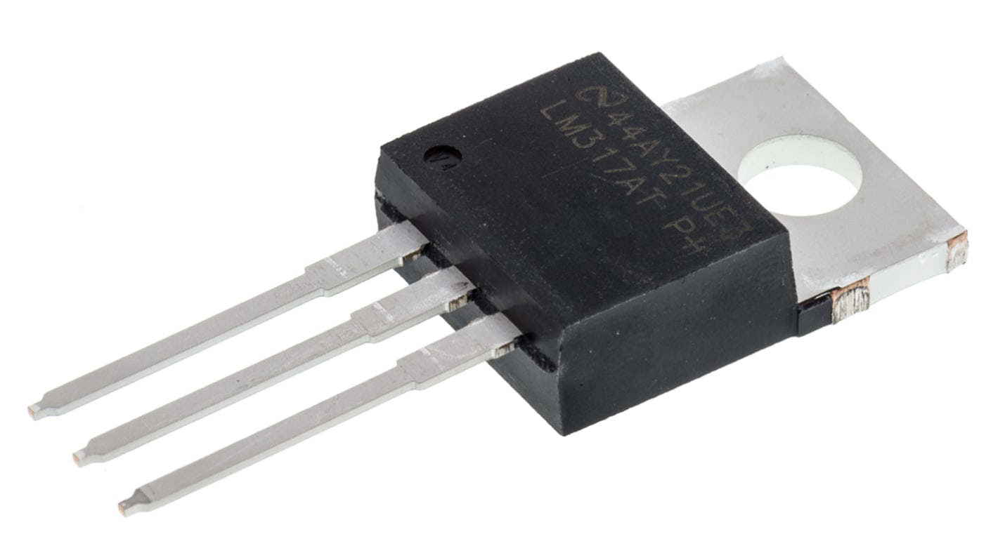Texas Instruments 线性稳压芯片, 1.2 → 37 V输出, 1.5A最大输出, 单路输出, TO-220, 3针, 通孔安装, -40°C→+125 °C, ±1%精度