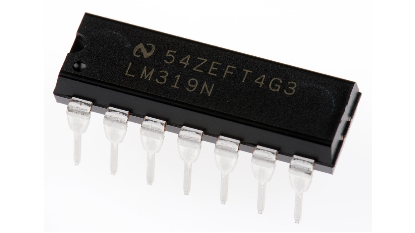 Comparateur Traversant Texas Instruments MDIP Simple, Double 2 canaux Vitesse élevée