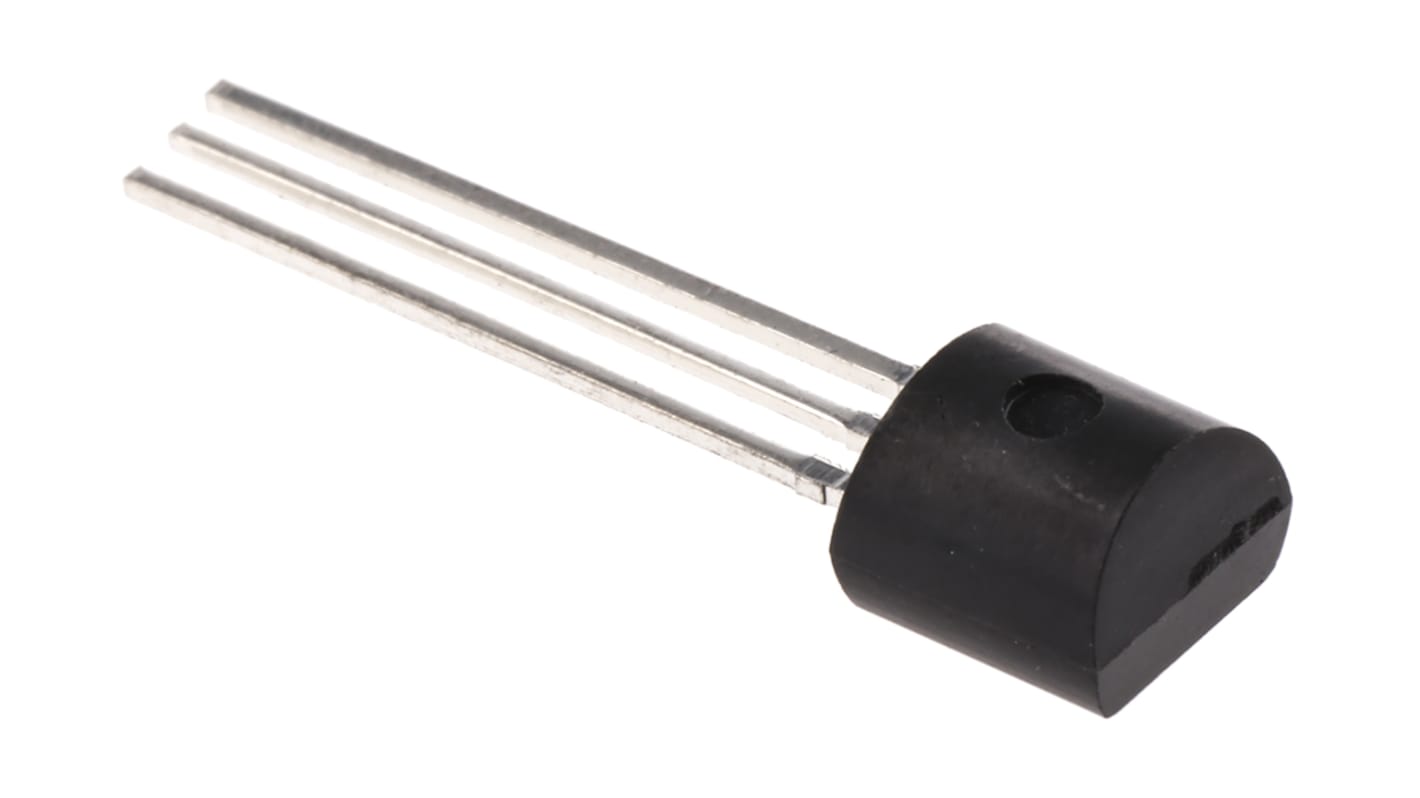 Texas Instruments, -37 → -1.2 V Linear Voltage Regulator, 100mA, 1-Channel Negative, Adjustable 3-Pin, TO-92