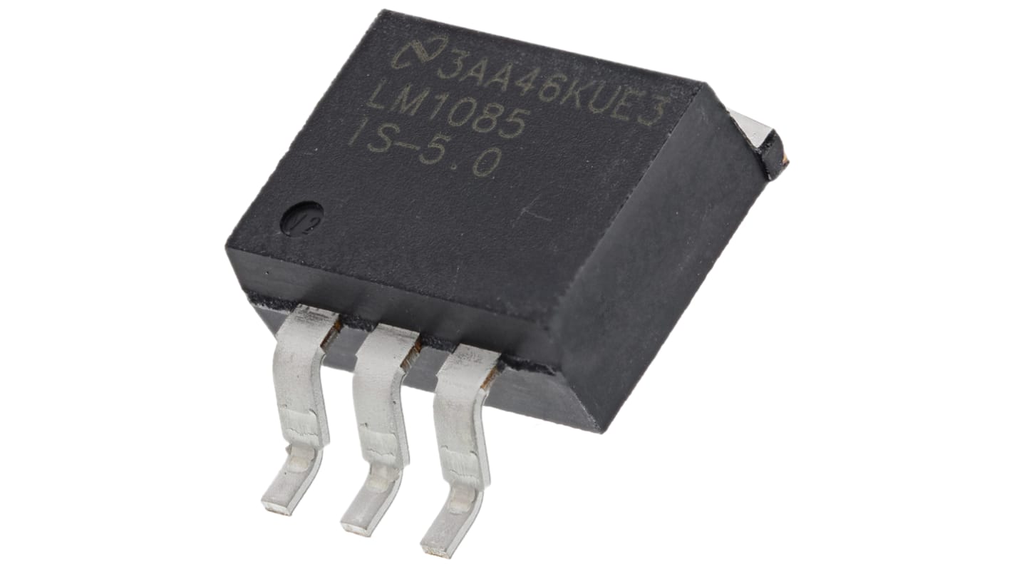 LM1085IS-5.0/NOPB, Spændingsregulator, 3A, 3 Ben, D2PAK (TO-263)