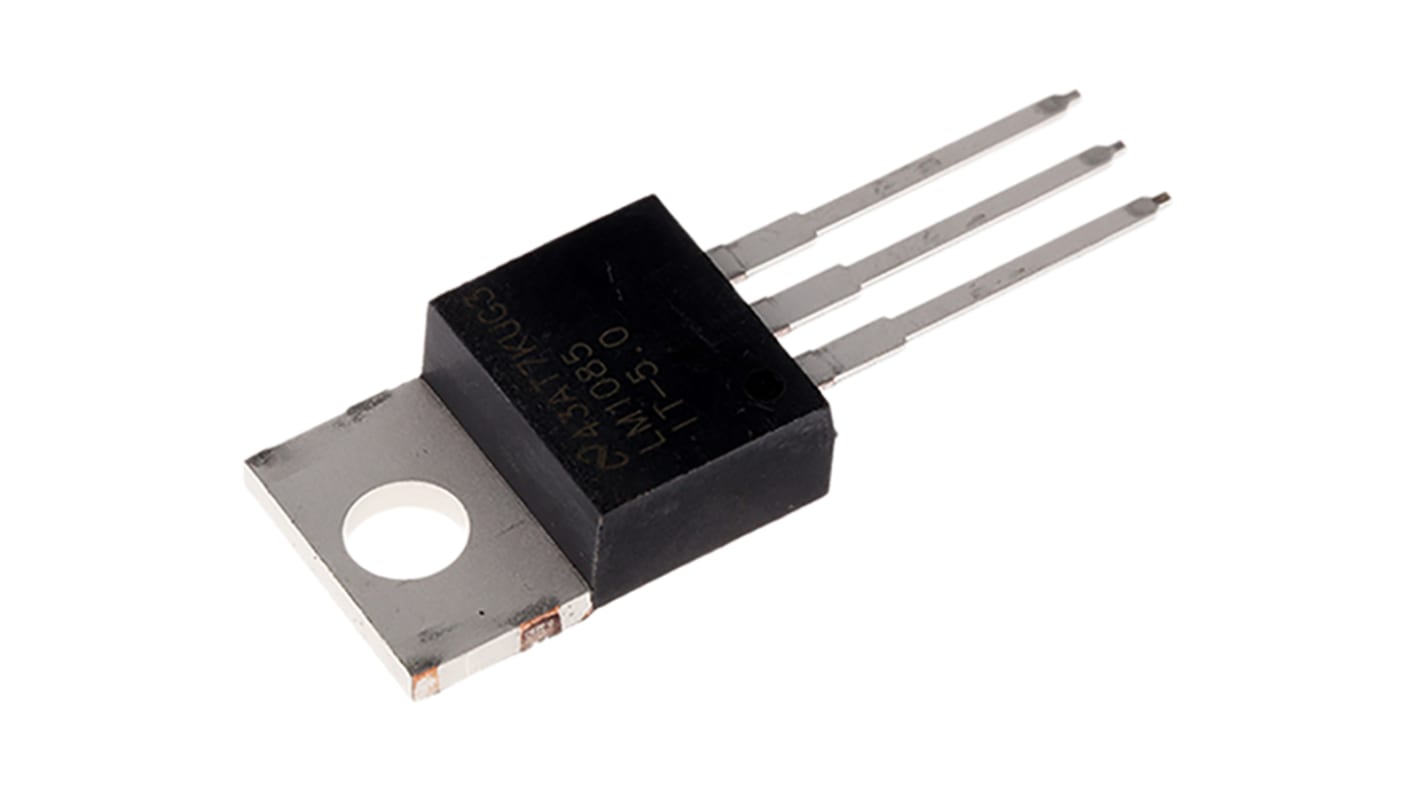 Texas Instruments LM1085IT-5.0/NOPB, 1 Low Dropout Voltage, Voltage Regulator 3A, 5 V 3-Pin, TO-220