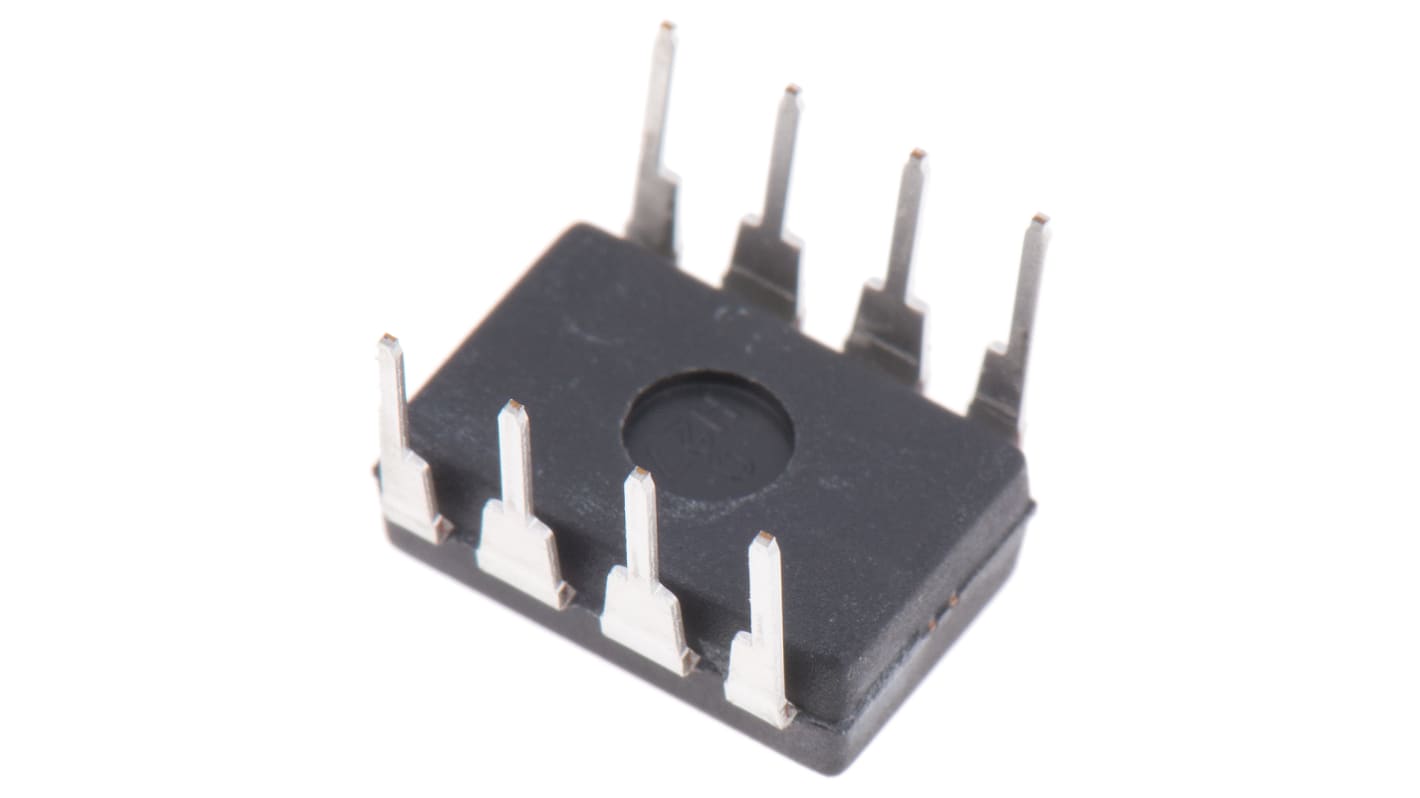 Texas Instruments 低功耗运算放大器 + 比较器, MDIP, 通孔安装