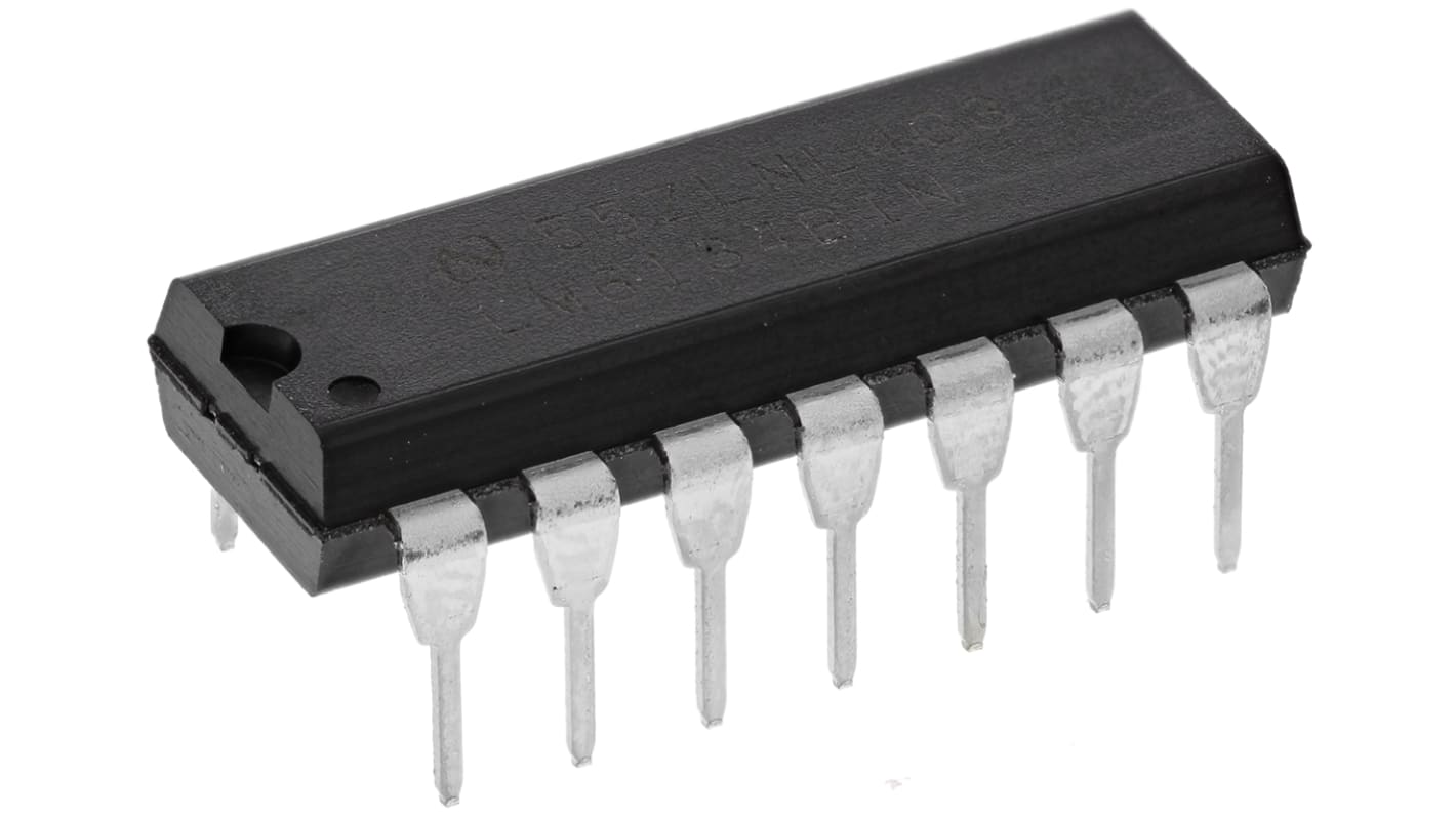 Texas Instruments Operationsverstärker Präzision THT MDIP, einzeln typ. 3 → 18 V, 14-Pin