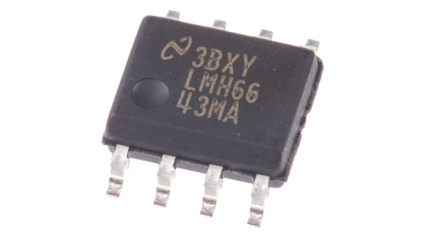 Wzmacniacz operacyjny Montaż powierzchniowy Podwójne, pojedyncze 2 3 → 12 V SOIC