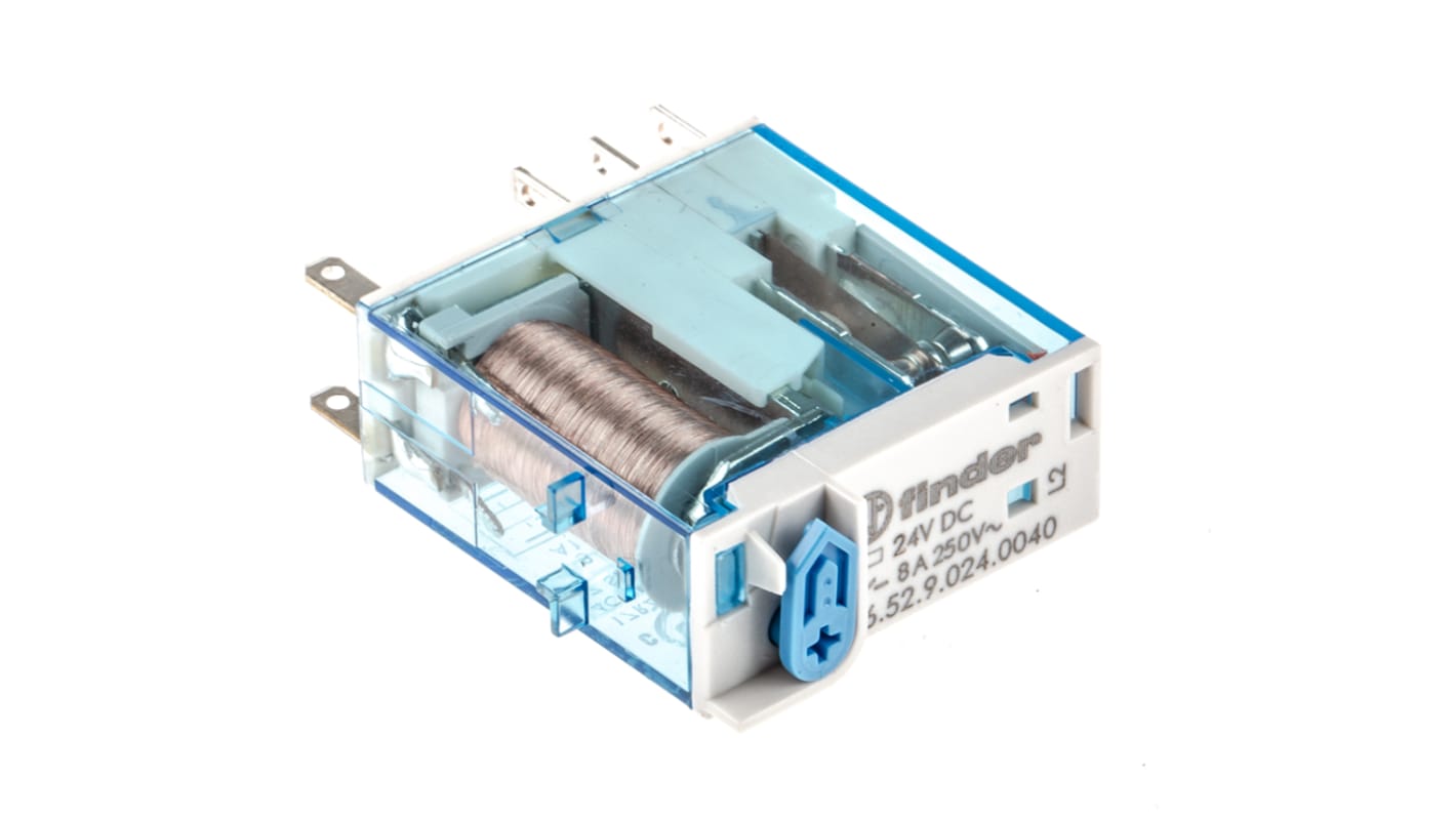 46.52.9.024.0040 | Finder 24V dc Spule 2-poliger Wechsler 