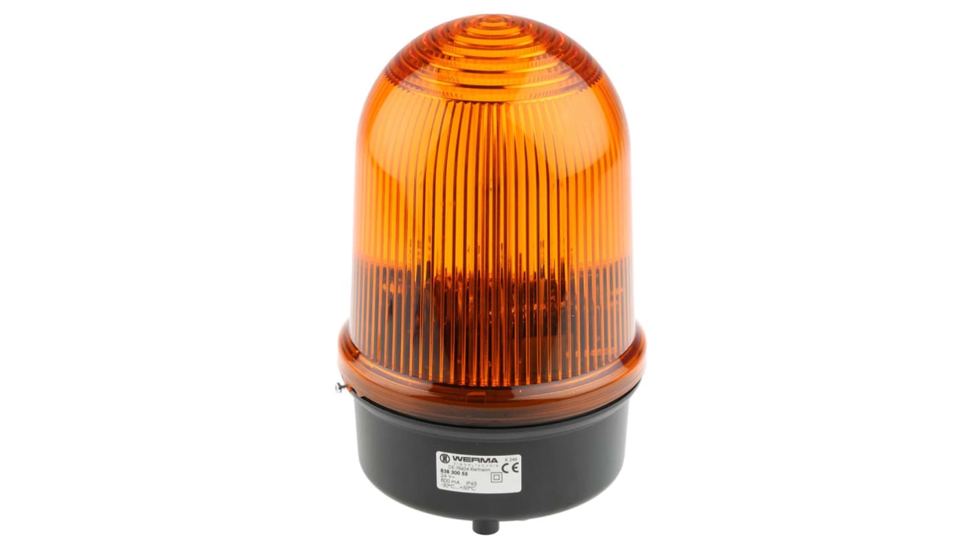 Werma 信号灯 キセノン灯黄 24 V dc BM 838シリーズ 838.300.55
